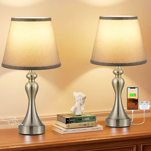 Dimmable bedside lamps set - lamps, of