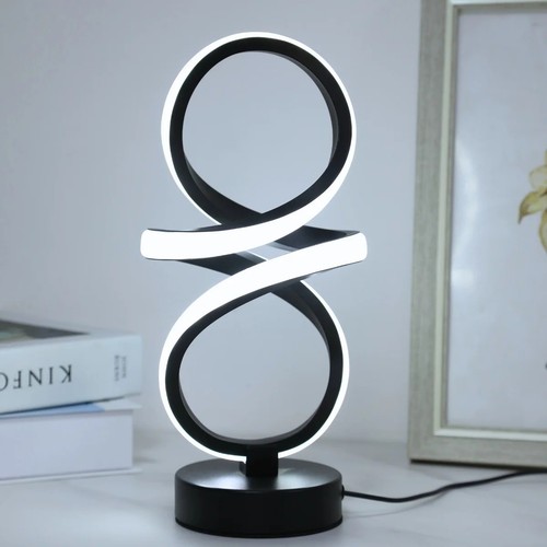 Spiral led table lamp modern - spiral,