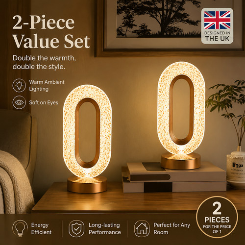 Led crystal table - led, lamp