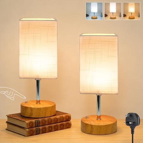 Touch bedside lamps set 2 - of,