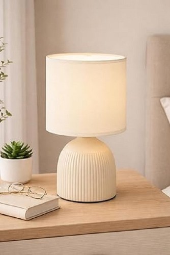Mini ribbed bedside lamp - bedside,