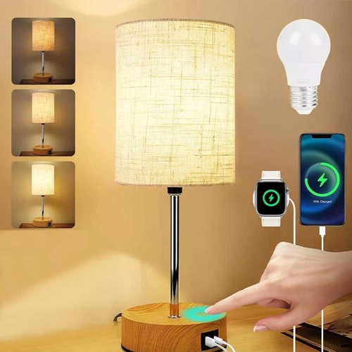 Touch control wood bedside - touch,