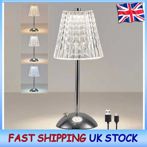 Silver crystal star - led, table