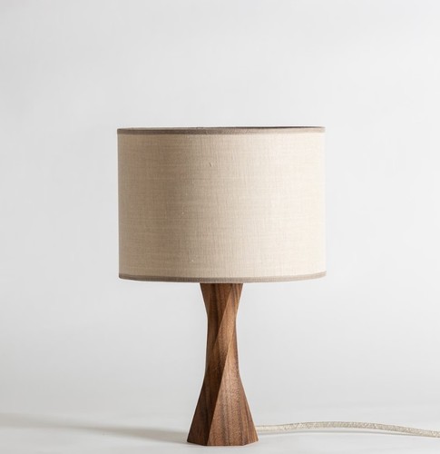 Table lamp distortion - table,