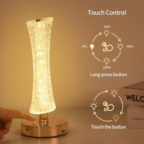 Touch table lamp dimmable - table,