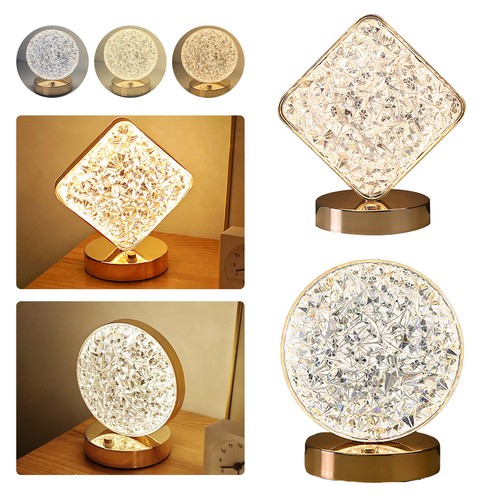 Table lamp crystal - table,