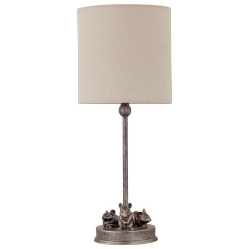 Antique mouse table lamp - antique,