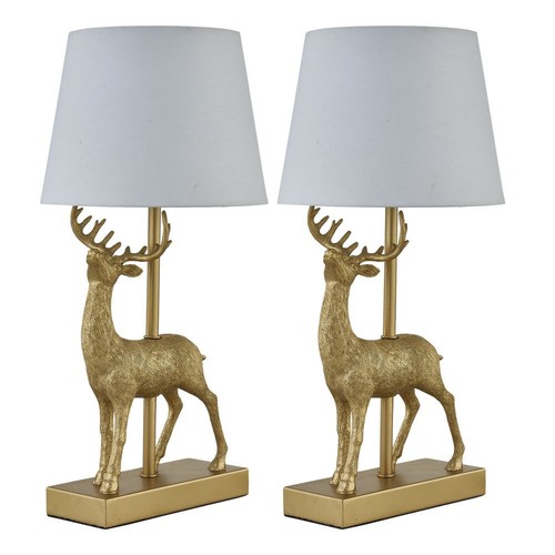 Set gold stag table - set, of