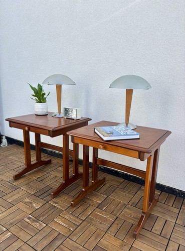 Vintage retro bedside lamp - bedside,