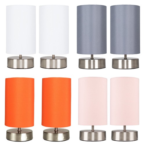 Touch table lights bedside - 2x,